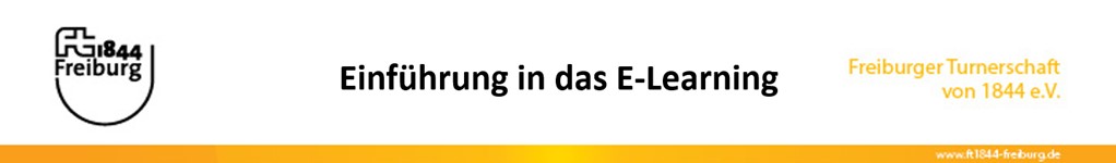 Einführung in das E-Learning
